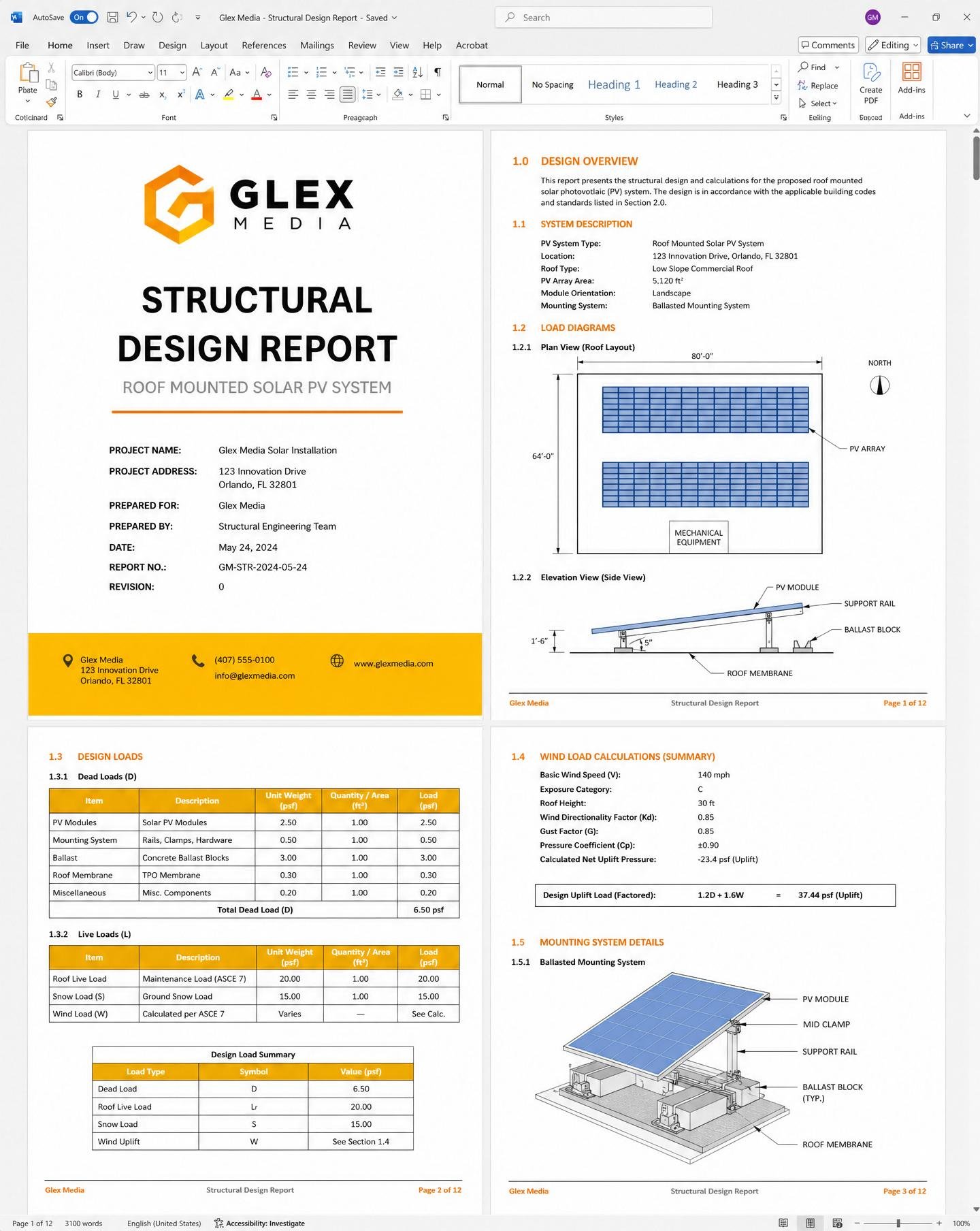 Structural Design Report